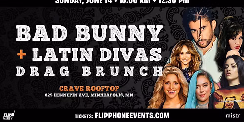 Bad Bunny + Latin Divas Drag Brunch- Minneapolis