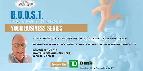 B.O.O.S.T. Your Business Series - Acuity Business Pass: Resources You Need to Smash Your Goals