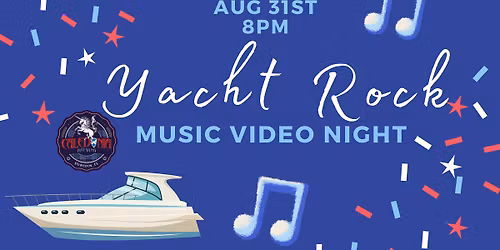 Yacht Rock Music Video Night at Caledonia Brewing