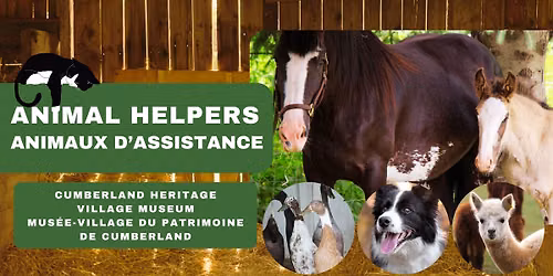 Animal Helpers \/ Animaux d\u2019assistance