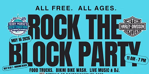 BLOCK PARTY at Destination Daytona!