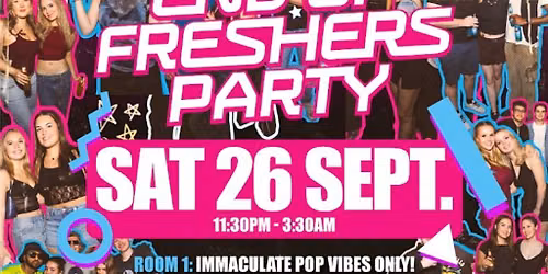 Pop Tarts: End of Freshers Party