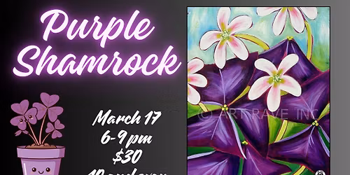 10 and over Class - Purple Shamrock