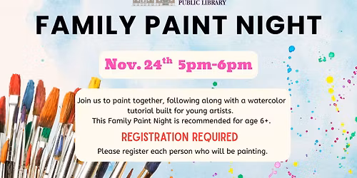 Family Paint Night