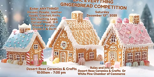 Epic Everything Gingerbread Competition