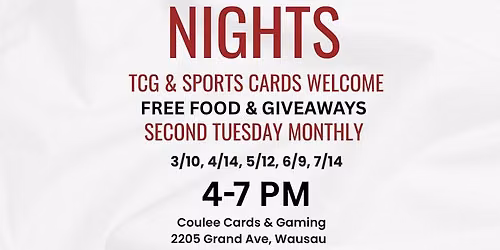 MONTHLY TRADE NIGHTS!