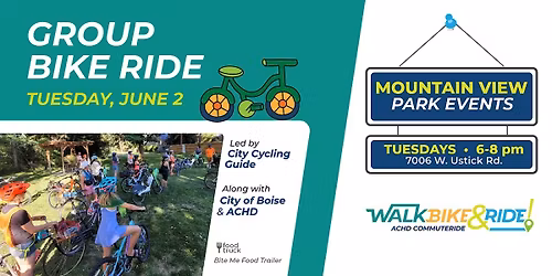Group Bike Ride (Walk Bike & Ride Event)
