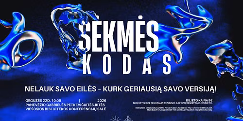 Lyderi\u0173 konferencija "S\u0117km\u0117s kodas" 2026