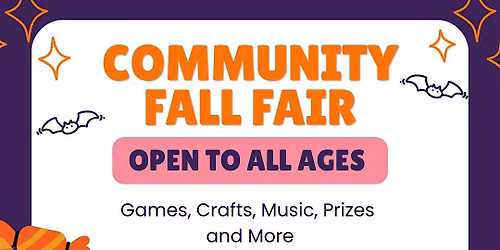 3rd Annual Community Fall Fair