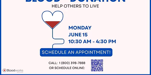 Blood drive with Bloodworks Northwest