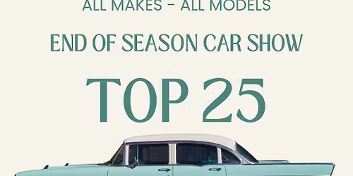 All Makes - All Models End of Season Car Show 