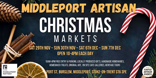 Christmas Artisan Market at Middleport Pottery