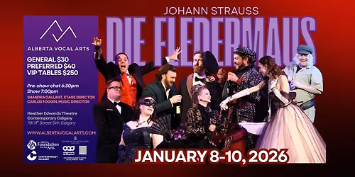 Die Fledermaus presented by Alberta Vocal Arts