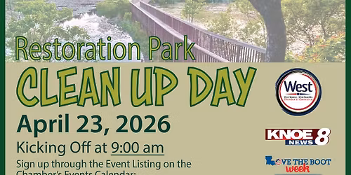 Restoration Park CleanUp Day!