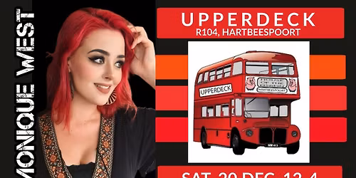 MONIQUE WEST @ UPPERDECK FAMILY RESTAURANT, R104, HARTBEESPOORT 