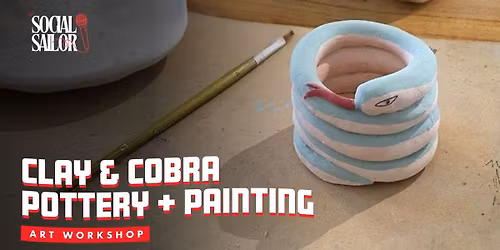 Clay & Cobra Pottery + Painting - Pune
