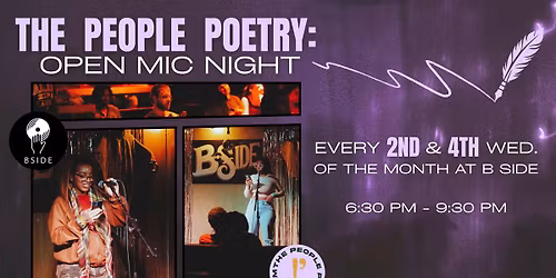 THE PEOPLE POETRY: OPEN MIC NIGHT