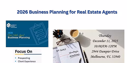 2026 Realtor Business Planning!