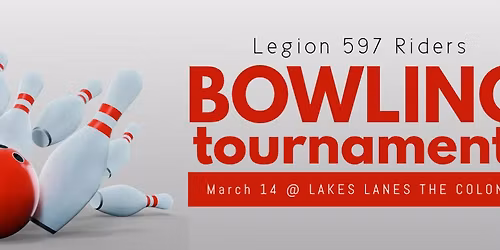 BOWLING FOR CHARITY - Hosted by AL 597 Riders