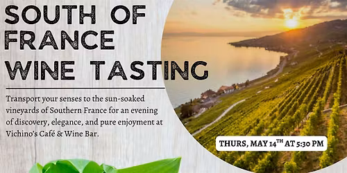 South of France Wine Tasting