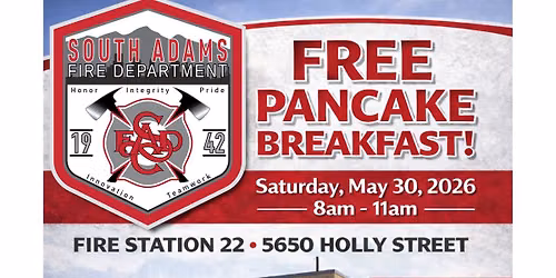 Firehouse Pancake Breakfast at Fire Station 22!