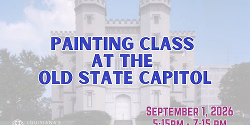 Painting Class at the Old State Capitol