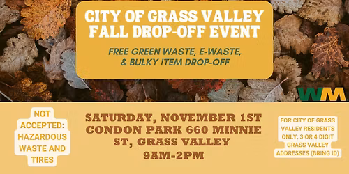 Fall Drop-off Event