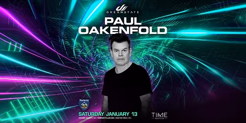 Paul Oakenfold (21+)