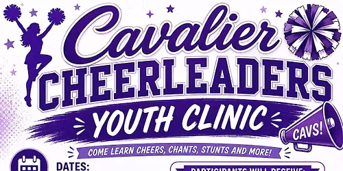 Cavalier Cheerleaders Youth Clinic