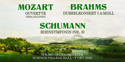 Konsert: Mozart, Brahms, Schumann