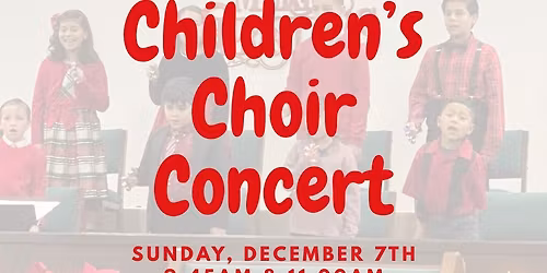 Children's Choir Concert