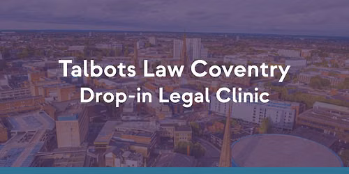 Talbots Law Free Legal Guidance Drop-In Session