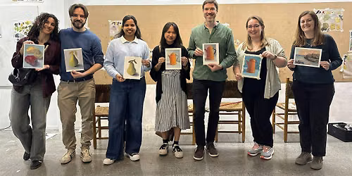 Art & Coffee Oil Painting Workshop in Barcelona