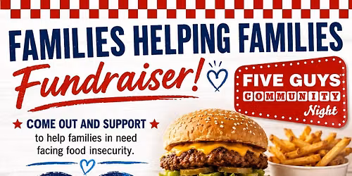 Five Guys Fundraiser 