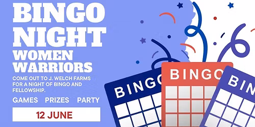 women warriors bingo night