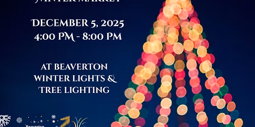 BACC Winter Market at Winter Lights!