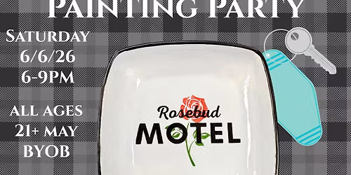 Schitt's Creek Painting Party