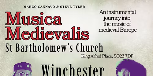 Medieval Music Concert - St Bartholomew's Church, Winchester