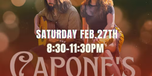 PILLOW TALK acoustic at CAPONE\u2019S