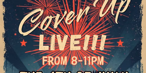 Coverup rocking Conchy Joe's 4th of July
