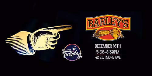 TOT December 16th at Barley's