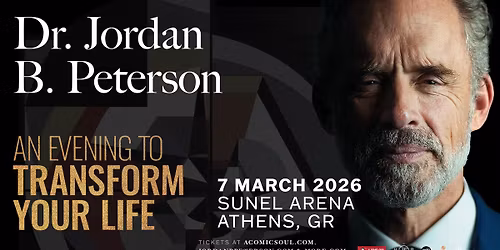 Dr. Jordan B. Peterson: An Evening to Transform Your Life in Athens