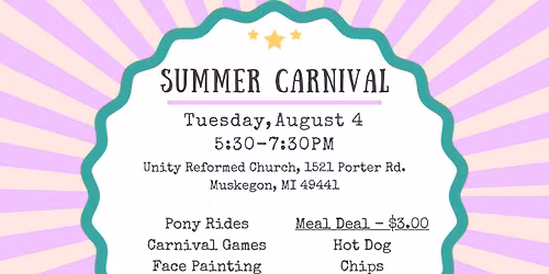 Unity Reformed Summer Carnival