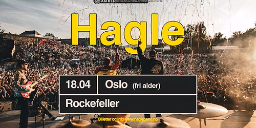 Hagle \u2013 fri alder \/\/ Rockefeller - UTSOLGT