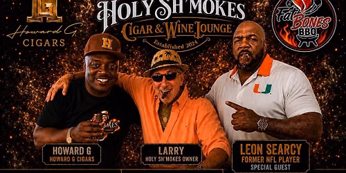 Howard G Cigars Backyard BBQ at Holy Sh'mokes
