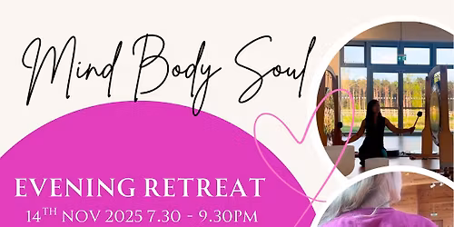 Mind Body Soul Pilates & Gong Evening