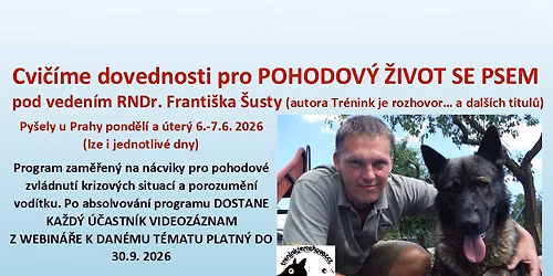 Cvi\u010d\u00edme dovednosti pro pohodov\u00fd \u017dIVOT SE PSEM