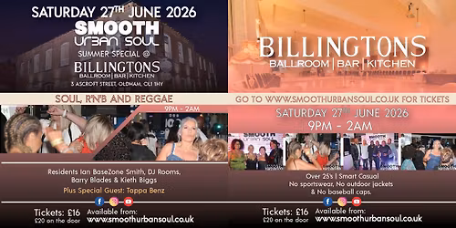 Smooth Urban Soul Summer Special