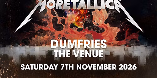 Moretallica Live at The Venue, Dumfries