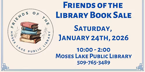 Friends of the Moses Lake Library Book Sale
